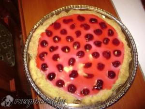 Meggyes gyümölcstorta