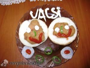 Rántott húsos szendvics kép