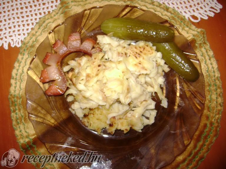 Pirított krumplis tészta