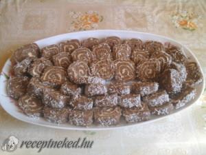 Mini kókusztekercs kép