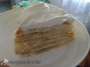 Tejberizses vaníliás csúsztatott palacsinta