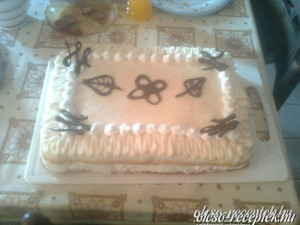 Vaníliás túrórudi torta kép