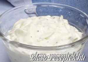 Tejfölös szósz kép