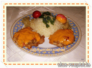 Sajtos-gombás szeletek