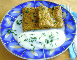 Sütőtökös tócsni