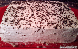 Gesztenyés,banános süti