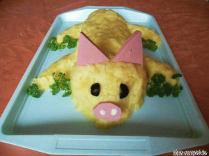 Kismalacos krumplipüré kép