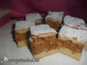 Burgonyás almás sütemény