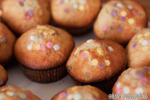 Barackos diós muffin kép