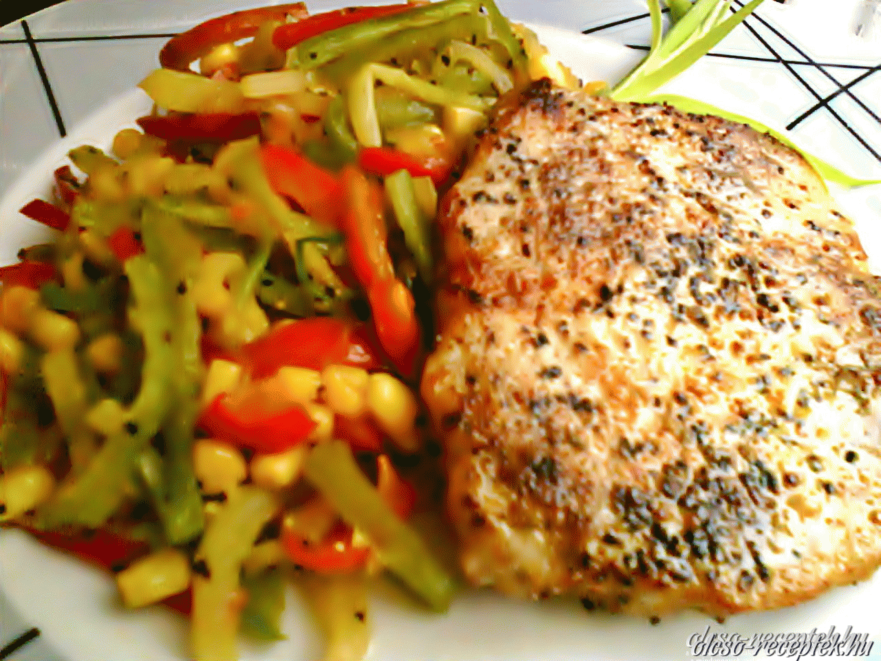 "Tüzes" sertésborda