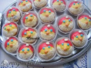 Mikulás muffin kép