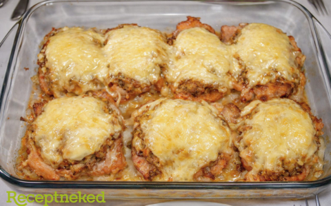 Sajtos-gombás karaj