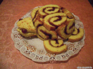 Teknős charlotte torta