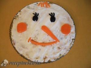 Hóemberes tormás csülkös saláta kép