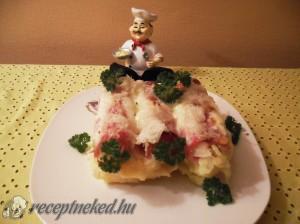 Sonkaszeletekbe tekert káposzta kép