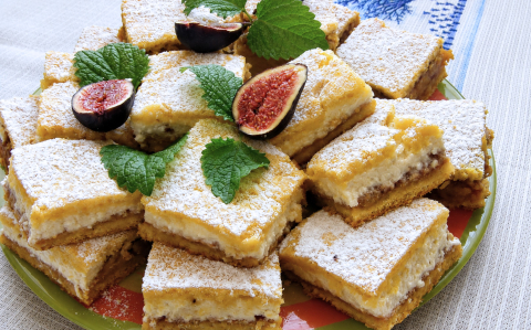 Túrós linzer