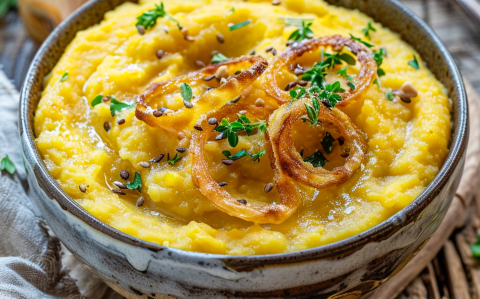 Sárgaborsópüré recept fotóval Sárgaborsópüré