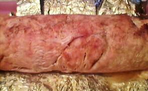 Krémsajtos pulykarolád