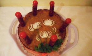 Rakott fasírt torta