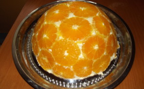 Narancstorta (sütés nélkül)