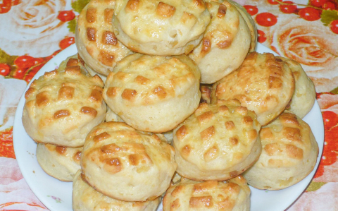 Krumplis pogácsa recept fotóval Krumplis pogácsa