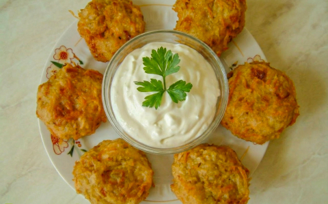 Lepcsánka fokhagymás mártogatóssal