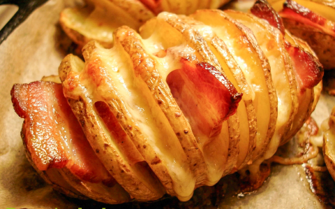 Töltött sült krumpli