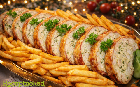 Csirkemell őzgerincben