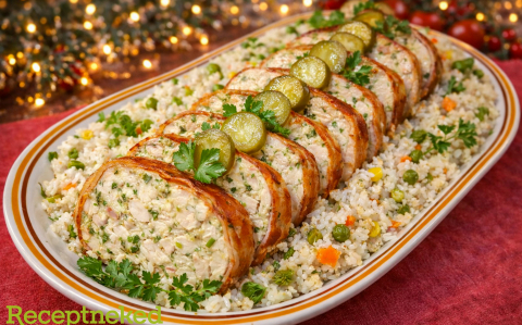 Csirkemell őzgerincben