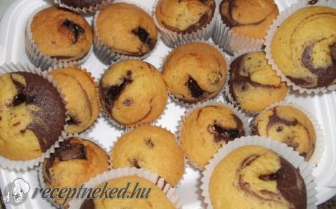 Márványos csokis muffin