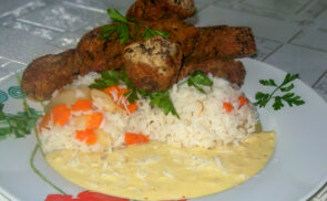 Gombaropogós sajtmártással