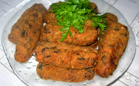 Gombaropogós sajtmártással