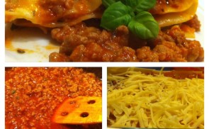 Lasagne bolognai módra