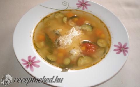 Olasz minestrone leves