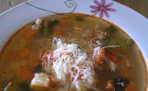 Olasz minestrone leves