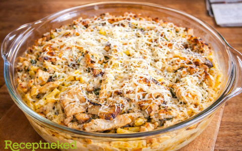 Tejszínes csirkemell bulgurral