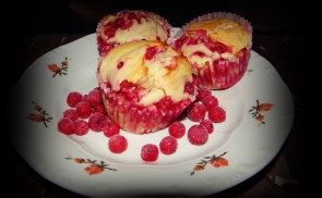 Ribizlis muffin