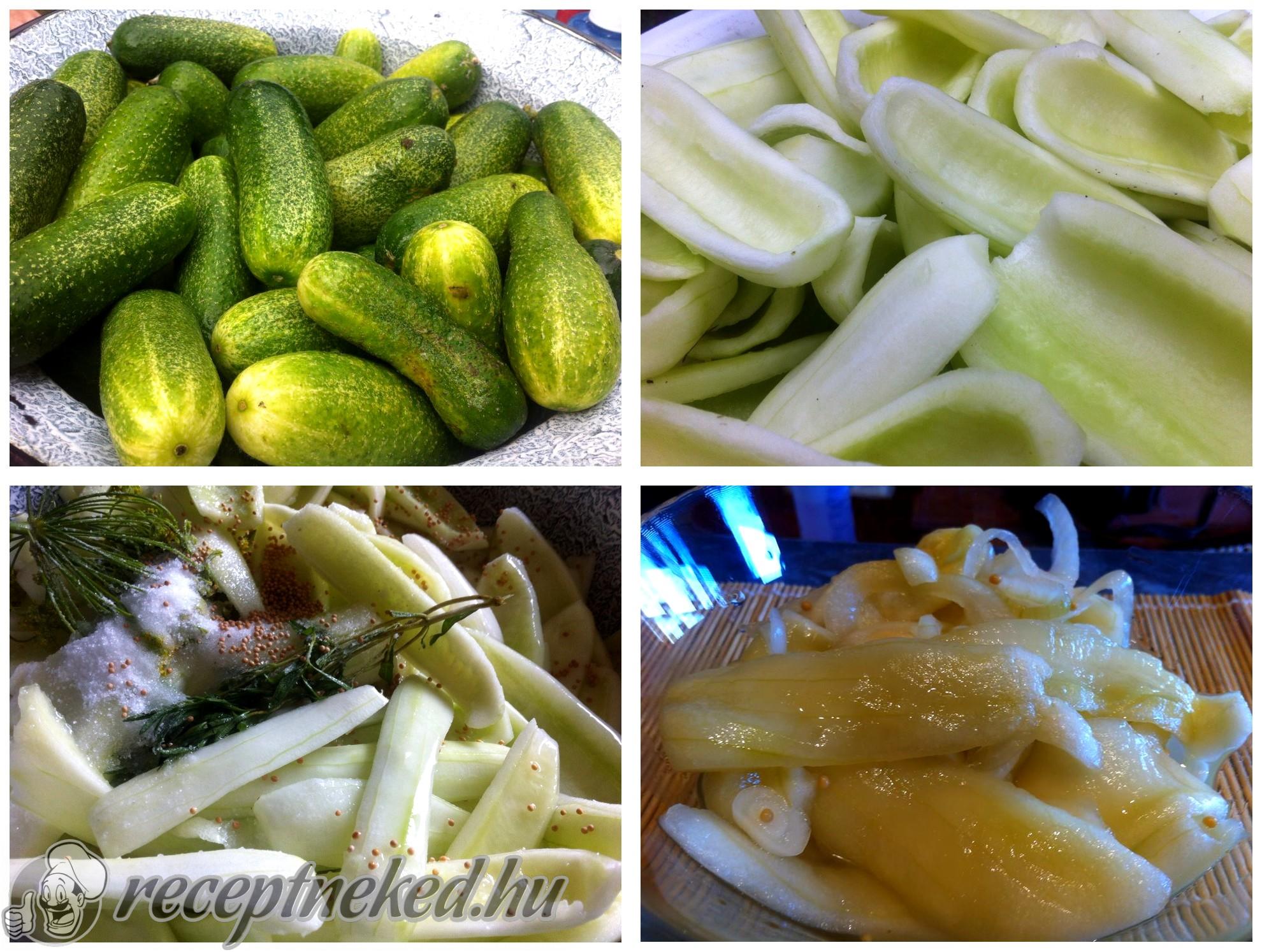 Mustár uborka - Senfgurken recept Danadi&amp;#39;s Kitchen konyhájából ...
