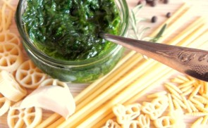 Medvehagyma Pesto