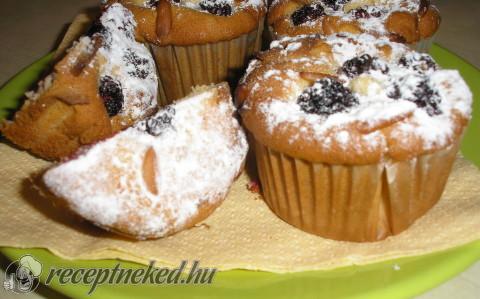Feketeszedres muffin
