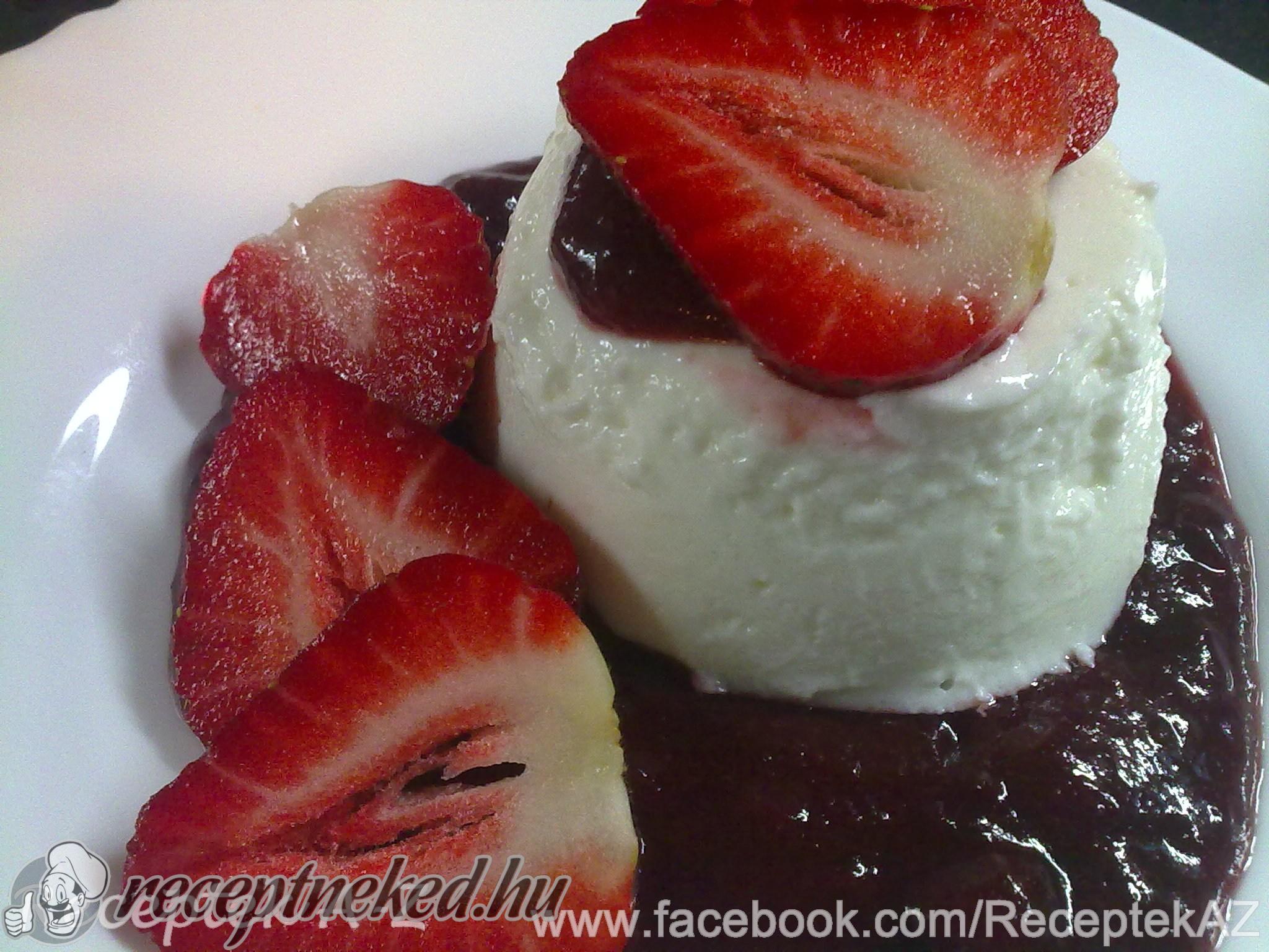 Panna cotta light recept Rumanne Nagy Szilvia konyhájából - Receptneked.hu