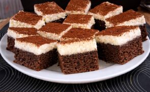 Krémes tejbegrízes szelet