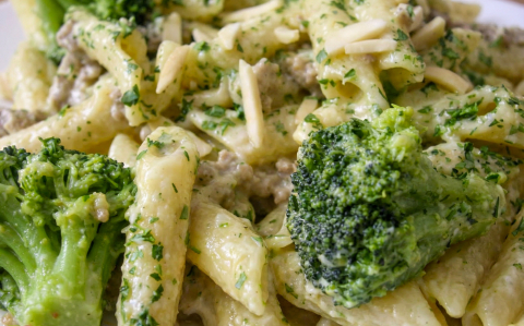Brokkolis penne