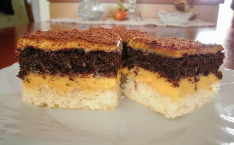 Rafaello szelet recept fotóval Rafaello szelet