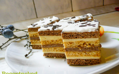 Kétkrémes mézes krémes