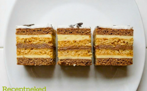 Kétkrémes mézes krémes