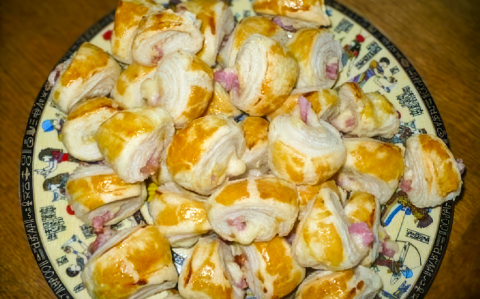 Baconos sajtos falatkák recept fotóval Baconos sajtos falatkák