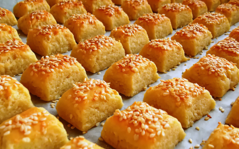 Egyszerű túrós kocka