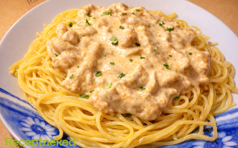 Tejszínes krémsajtos csirkemell