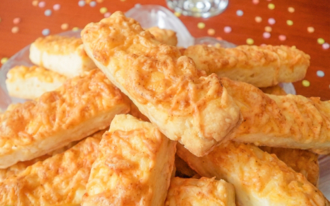 Szalalkális sajtos rúd (édesanyám receptje alapján)